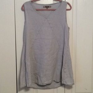 Flax tunic top